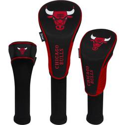 Team Effort Chicago Bulls Driver Fairway Hybrid Headcover 3-pack