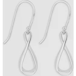 Simply Polished Inifinity Drop Earrings