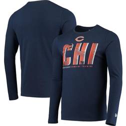 New Era Men's Chicago Bears Combine Authentic Static Abbreviation Long Sleeve T-shirt