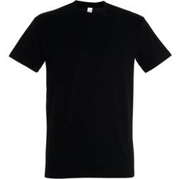 Sols Imperial Heavyweight Short Sleeve T-shirt - Deep Black