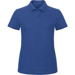 B&C Collection Women's ID.001 Short-Sleeved Pique Polo Shirt - Royal Blue