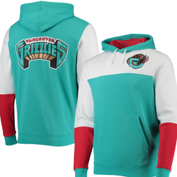 Mitchell & Ness Vancouver Grizzlies Hardwood Classics Fusion 2.0 Colorblock Pullover Hoodie Sr