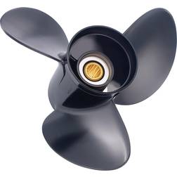 Solas Amita 3-Blade Prop, Pressed Rubber Hub Aluminum, 9.25 dia x 9, RH