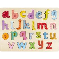 Brybelly TPUZ-316 Professor Poplar Largeower case Alphabet Puzzle