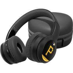 Strategic Printing Pittsburgh Pirates Stripe Design Wireless Bluetooth Headphones With Case