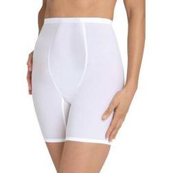 Plus Women's High-waist mesh long leg shaper by Secret Solutions in (Size 4X) Shapewear