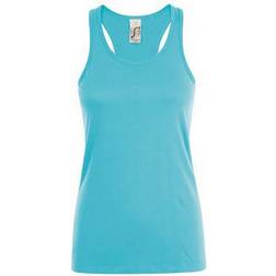 Sols Women's Justin Sleeveless Vest - Atoll Blue