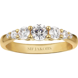 Sif Jakobs Belluno Ring - Gold/Transparent