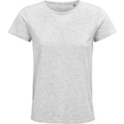 Sol's Women's Crusader Organic T-shirt - Ash