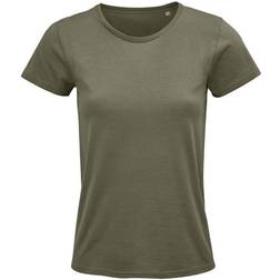 Sol's Women's Crusader Organic T-shirt - Khaki