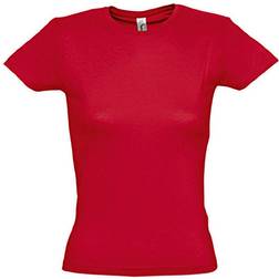 Sol's Women's Miss Short Sleeve T-shirt - Red