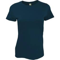 Sol's Women's Imperial Round Neck T-shirt - Petroleum Blue