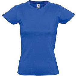 Sol's Women's Imperial Round Neck T-shirt - Royal Blue