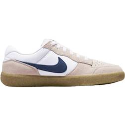 Nike SB Force 58 - White/White/Gum Light Brown/Navy