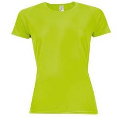 Sol's Women's Sporty Short Sleeve T-Shirt - Neon Green