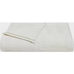 Nautica Rope Stripe Blankets White (228.6x167.64cm)