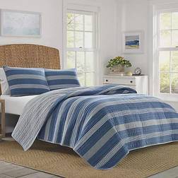 Nautica Saltmarsh Quilts Blue (228.6x228.6cm)