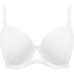 Freya Signature Padded Plunge Bra - White