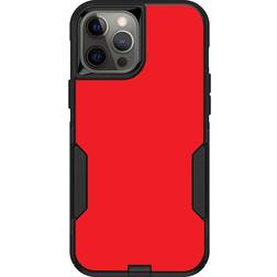 MightySkins OTCIP12PRM-Solid Red Skin for OtterBox Commuter iPhone 12 Pro Max Solid Red