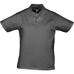 Sol's Prescott Short Sleeve Polo Shirt - Dark Grey