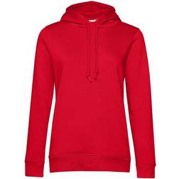 B&C Collection Women's Organic Hoodie - Red