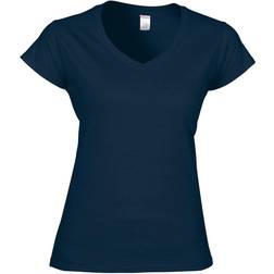 Gildan Soft Style Short Sleeve V-Neck T-shirt - Navy