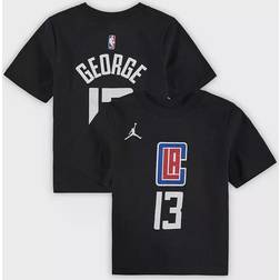 Jordan Paul George Black La Clippers Statement Edition Name & Number T-shirt Youth