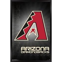 Trends International Arizona Diamondbacks Framed Logo Poster