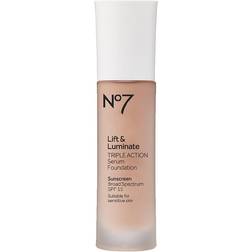 No7 Lift & Luminate Triple Action Serum Foundation SPF15 Sandalwood