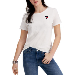 Tommy Hilfiger Heart-Logo T-shirt - Bright White