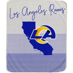 Pegasus Los Angeles Rams Ultra Fleece State Stripe Blanket