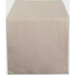 Design Imports Solid Chambray Tablecloth Beige (274.32x35.56cm)