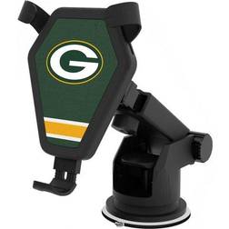 Strategic Printing Green Bay Packers Stripe Design Wireless Car Charger