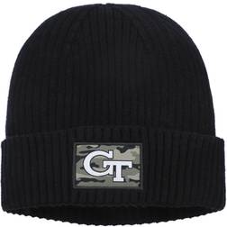 Adidas Georgia Tech Yellow Jackets Military Appreciation Cuffed Knit Hat - Black