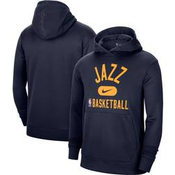 Nike Utah Jazz Spotlight On Court Performance Practice Pullover Hoodie 2021-2022 Men