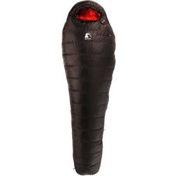 Alvivo Ibex 900 Sleeping Bag black/red Left Zipper 2022 Sleeping Bags