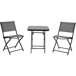 OutSunny 84B-692 Bistro Set, 1 Table incl. 2 Chairs