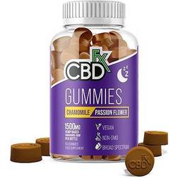 CBDFx Chamomile & Passionflower Gummies X60 1500Mg