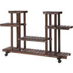 OutSunny 4-Tier Flower Display Stand