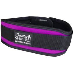 Gorilla Wear Women's Lifting Belt Svart/Lila M