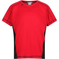 Regatta Kid's Beijing T-shirts - Classic Red Black