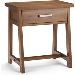 Simpli Home Sawhorse Bedside Table 61x47cm