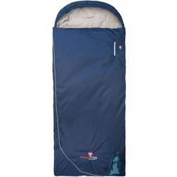 Grüezi Bag Biopod Wolle Murmeltier Comfort Synthetic sleeping size 191 cm, blue