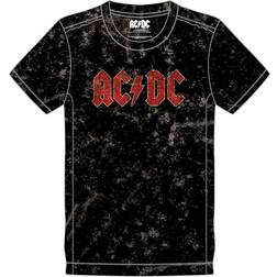 AC/DC Unisex Snow Wash T-Shirt: Logo (XX-Large)