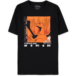 Difuzed POKEMON Charizard Fired Up Train Battle Repeat T-Shirt 170g