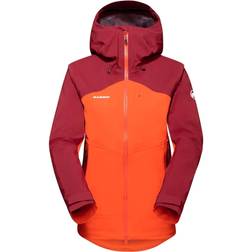 Mammut Alto Guide HS Hooded Jacket Women - Hot Red/Blood Red