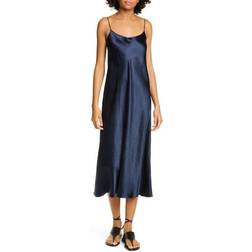 Vince Satin Slip Dress Coastal