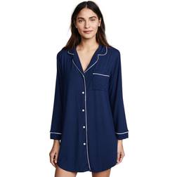 eberjey Gisele Sleepshirt Navy/Ivory