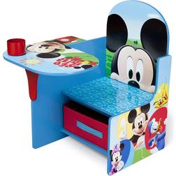 Delta Children Disney Mickey Mouse Chair Desk with Storage Bin