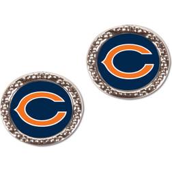 WinCraft Women's Chicago Bears Round Post Earrings